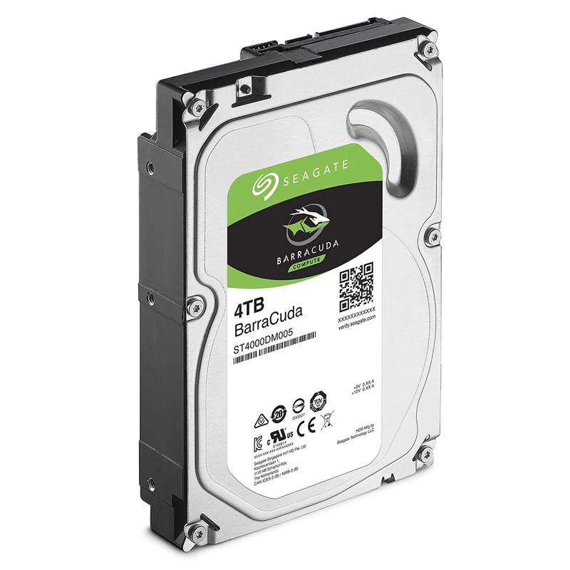 Жесткий диск Seagate ST4000DM004 емкостью 4 ТБ.