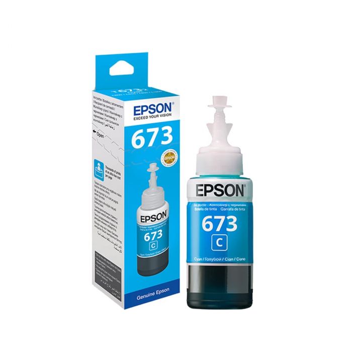 Тонер Epson T673 Синий