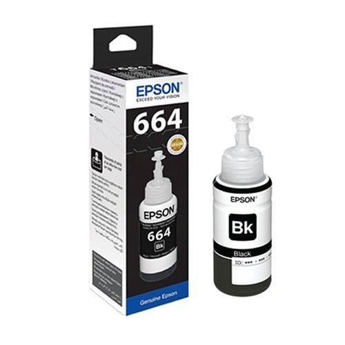 Тонер Epson T664 Черный