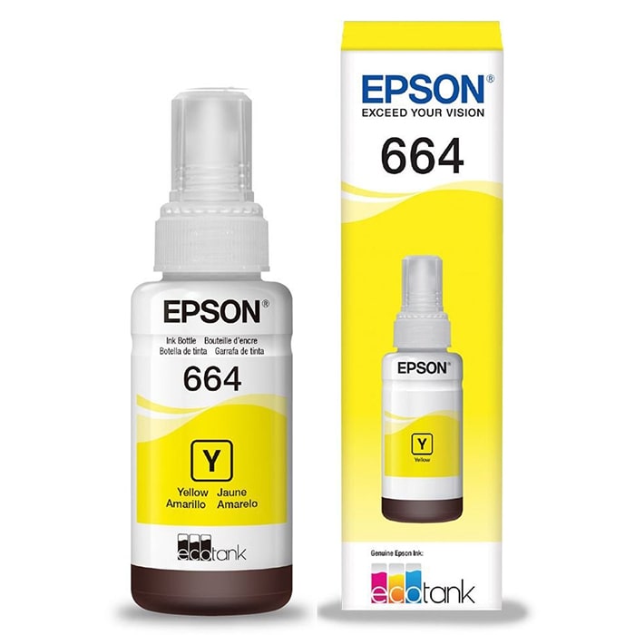 Тонер Epson T664 Желтый