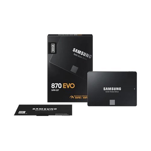 Жесткий диск Samsung 500ГБ 6ГБ/С 870 EVO (MZ-77E500B)