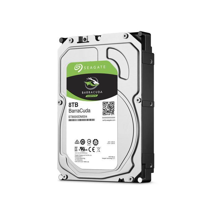 Жесткий диск Seagate ST8000DM004 емкостью 8 ТБ.