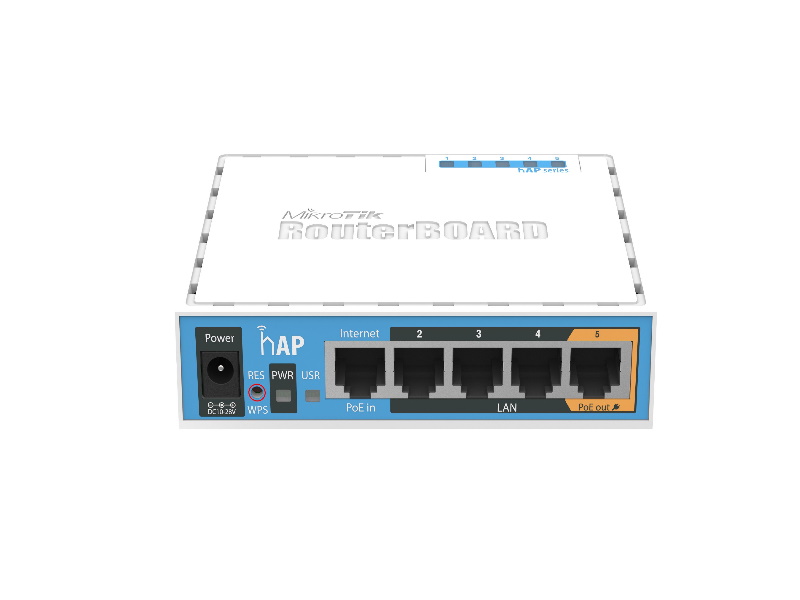 Роутер MikroTik hAP (RB951Ui-2nD)