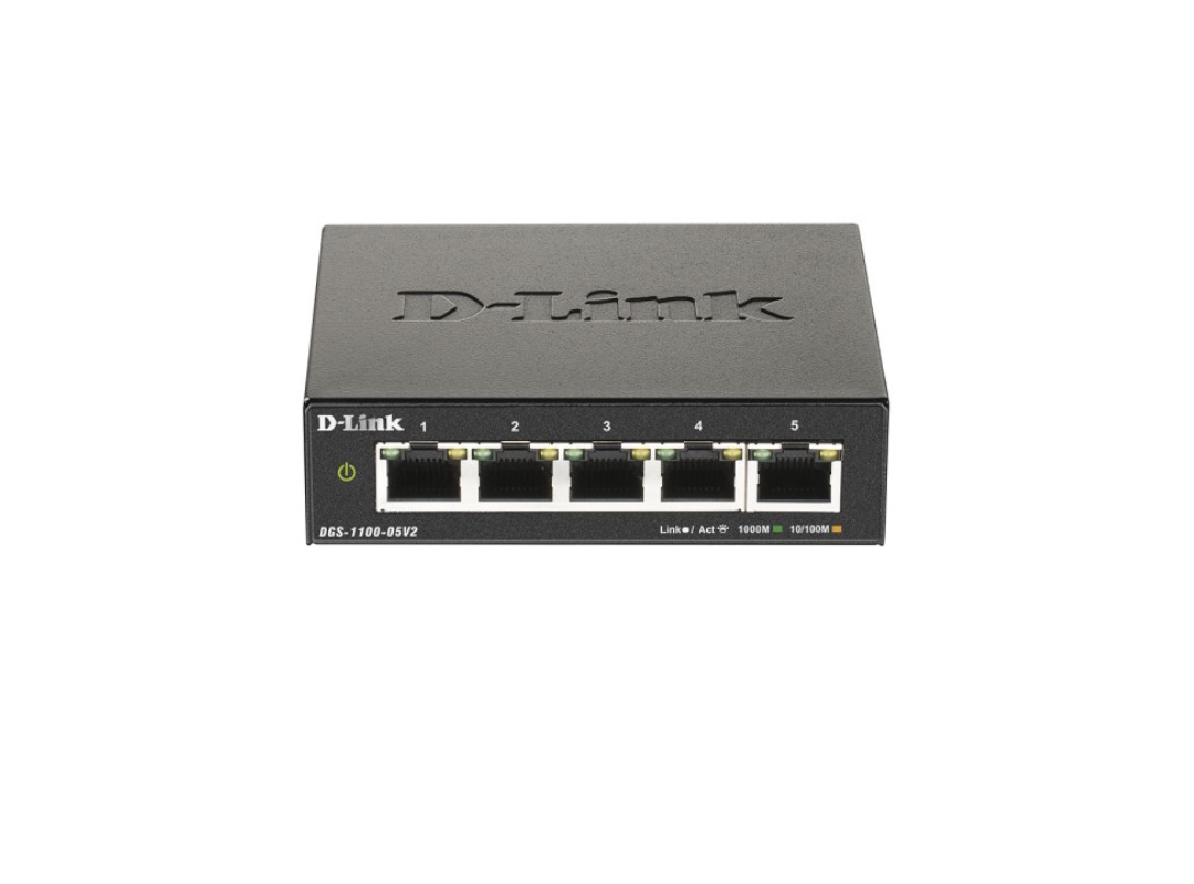 Коммутатор D-Link DGS-1100-05V2/A1A 5G
