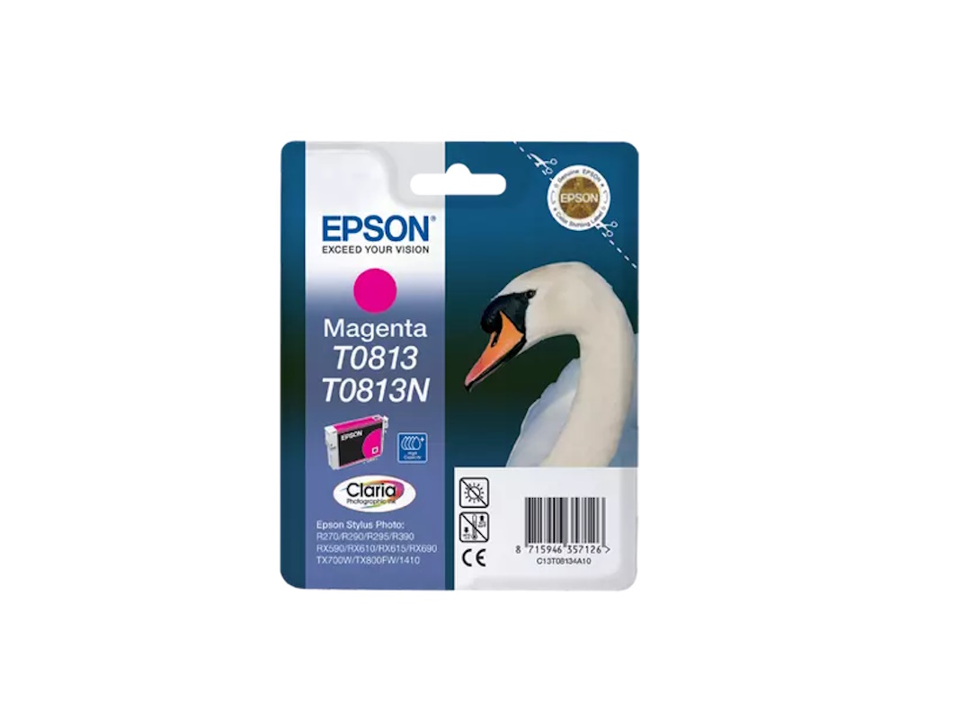 Чернила Epson InkTec T0813 Пурпурные