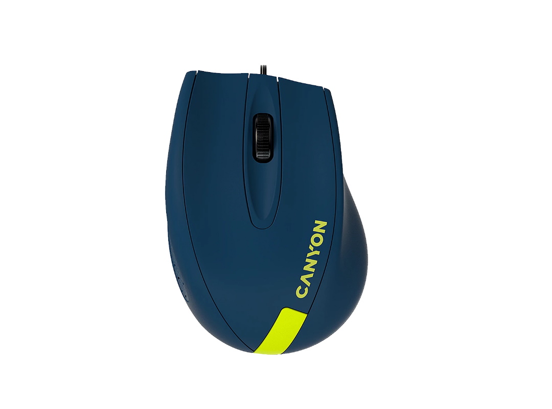 Мышь CANYON M-11 Сине-Желтая CNE-CMS11BY