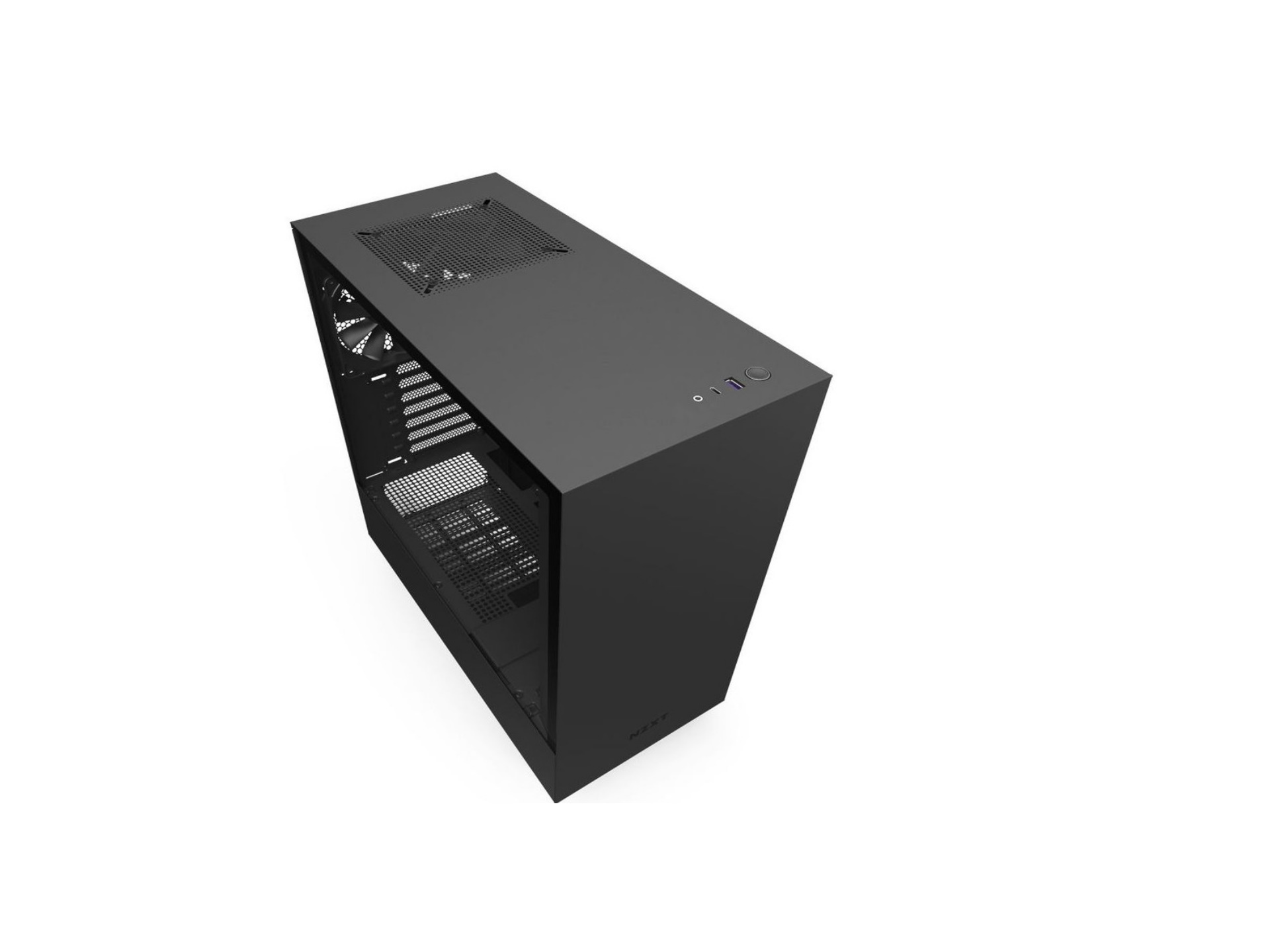 Компьютерный корпус MidiTower MITX без блока питания Черный H510 NZXT