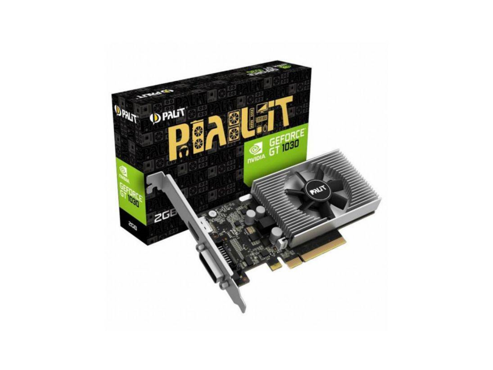 Видеокарта Palit GT1030 2 ГБ (NEC103000646-1082F)