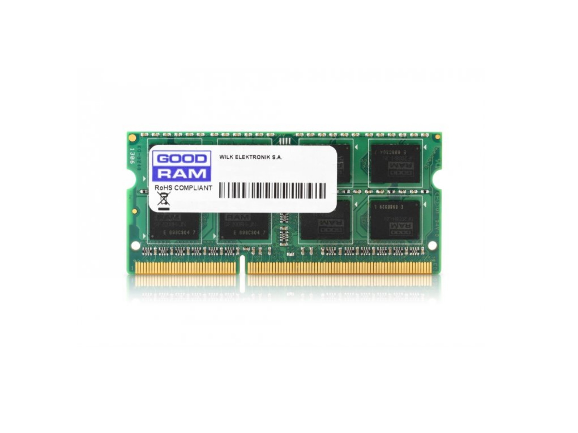 Память SODIMM DDR3 8 ГБ GoodRam 1333 МГц GR1333S364L9/8G