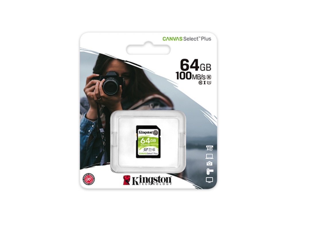 SD-карта KINGSTON Canvas Select Plus SDS2/64 ГБ