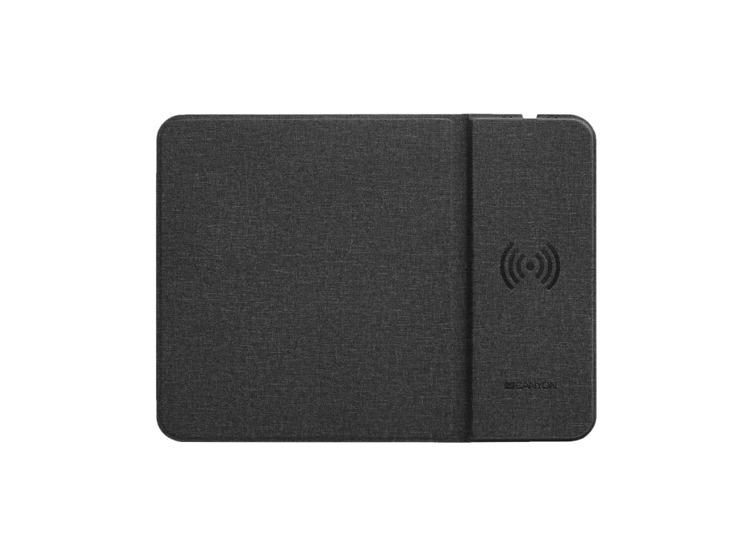 Коврик для мыши CANYON MP-W5 с беспроводным зарядным устройством CNS-CMPW5