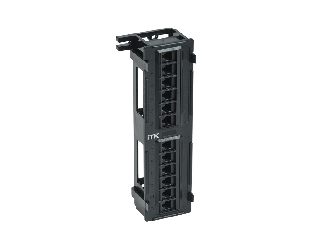 Разъем сетевого кабеля ITK 12 портов PP12-C6U-D05