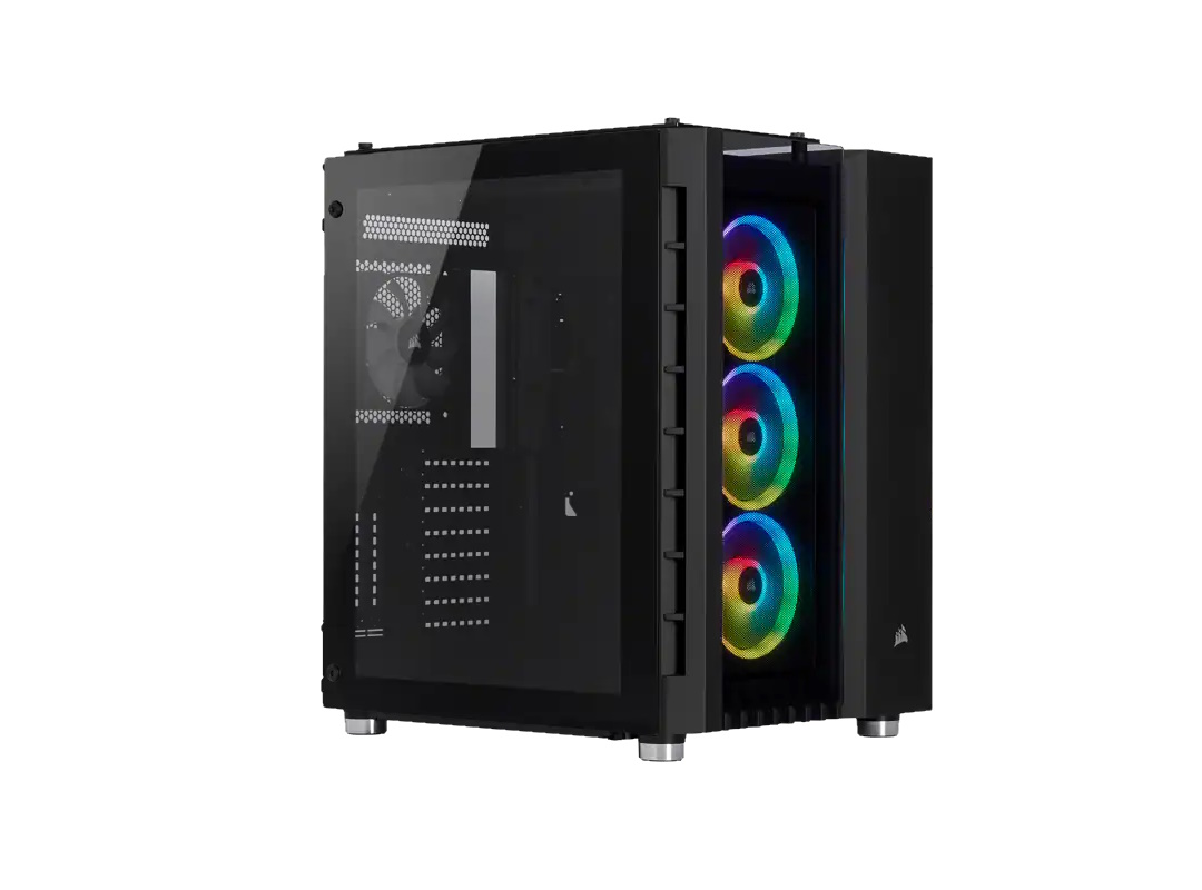 Компьютерный чехол Corsair Crystal 680X RGB Black CC-9011168-WW