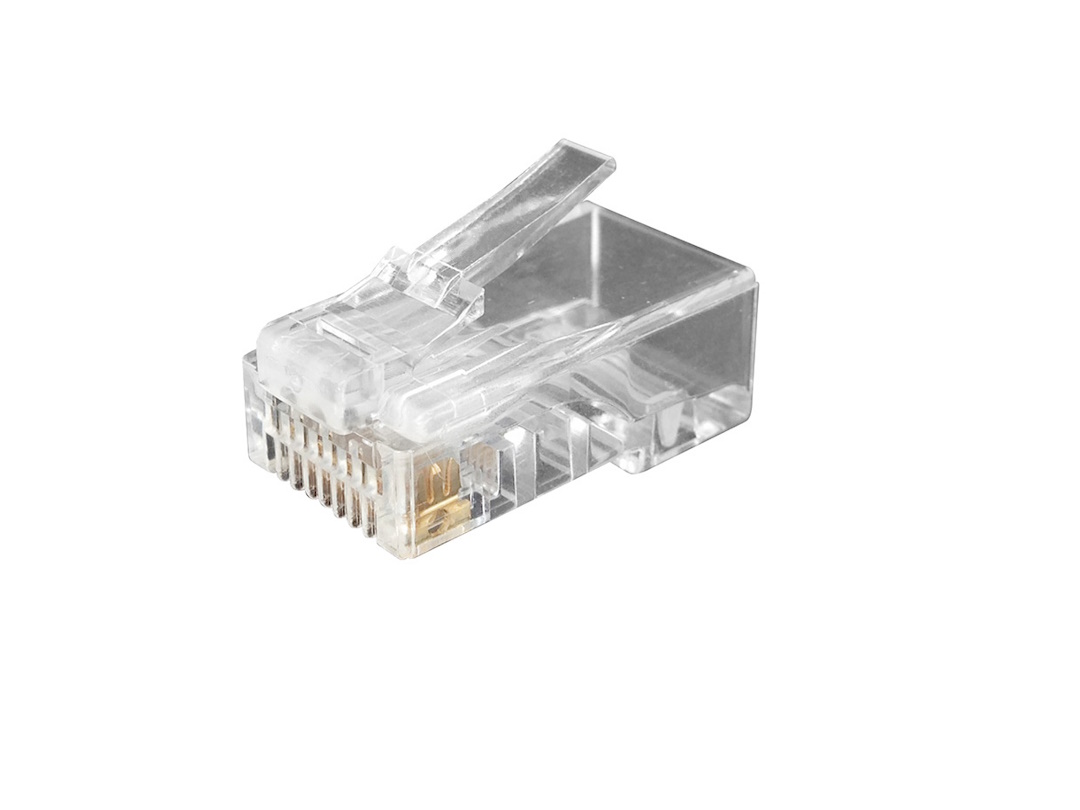 Разъем сетевого кабеля Hyperline PLUG-8P8C-U-C6
