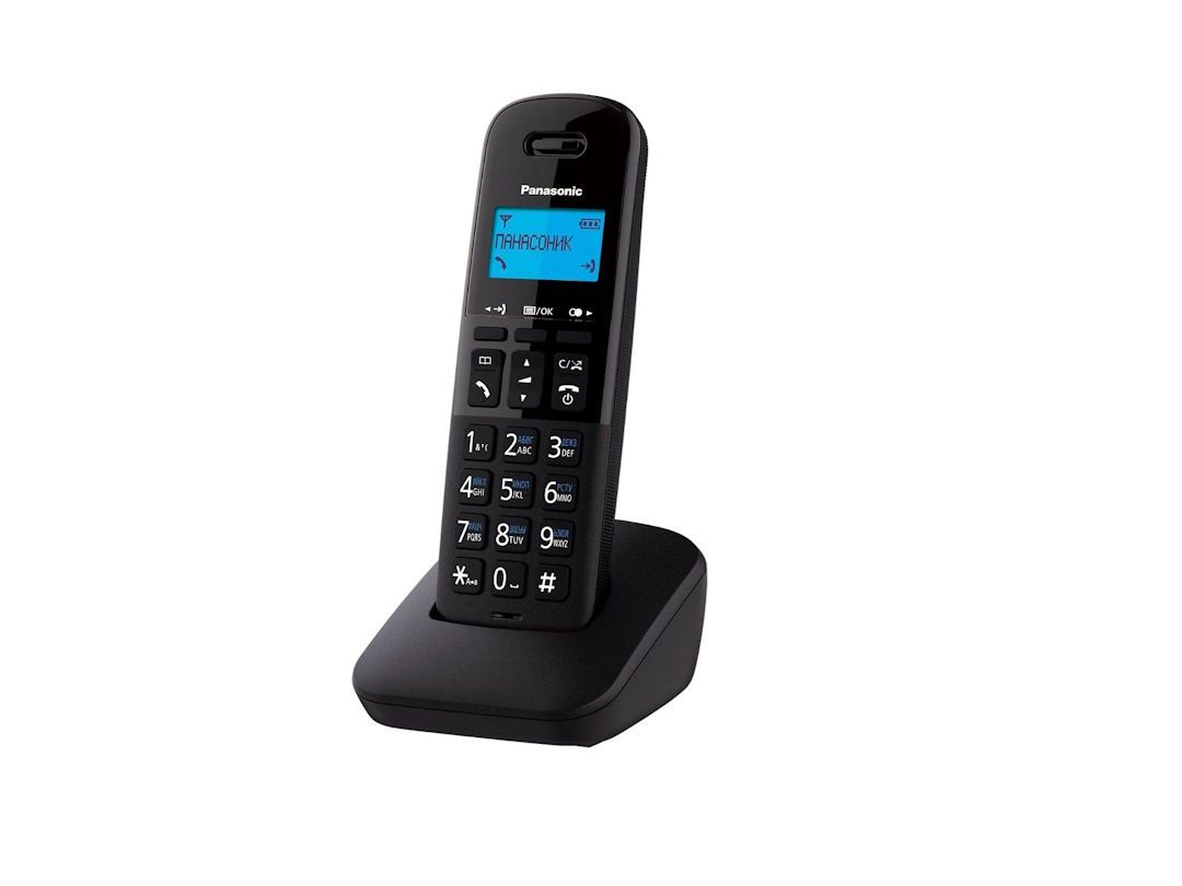 Беспроводной телефон PANASONIC KX-TGB610UAB черный