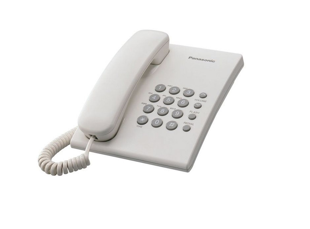 Проводной телефон PANASONIC KX-TS2350UAW белый