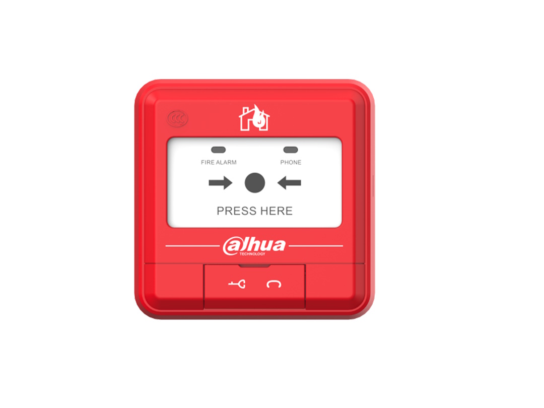 Ручная кнопка пожарной сигнализации Dahua DHI-HY-C121