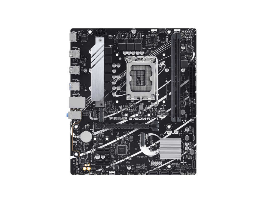 Материнская плата Asus Prime B760M-R D4 (90MB1HA0-M0EAY0)