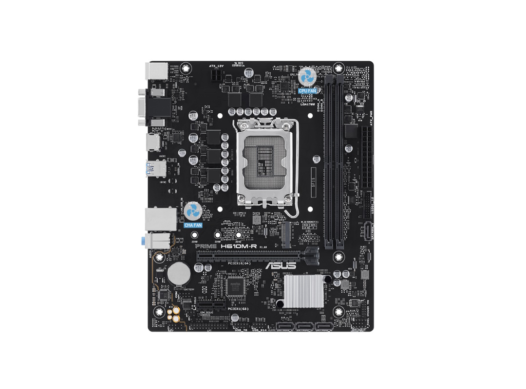 Материнская плата Asus Prime H610M-R-SI (90MB1GL0-M0ECY0)