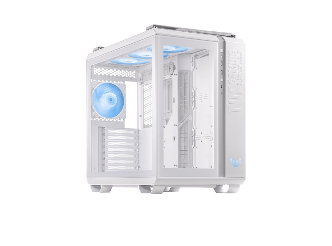 Компьютерный чехол Asus GT502 TUF GAMING PLUS TG ARGB WHITE 90DC0093-B19000