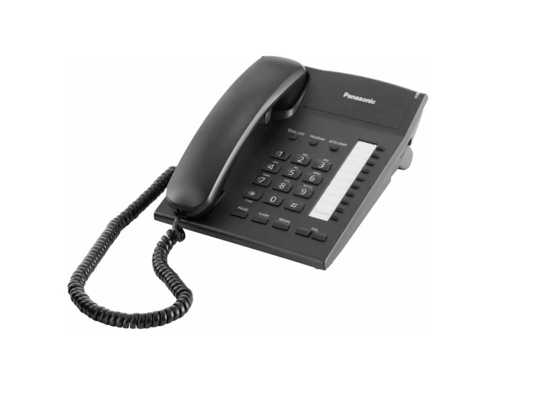 Проводной телефон PANASONIC KX-TS2382UAB черный