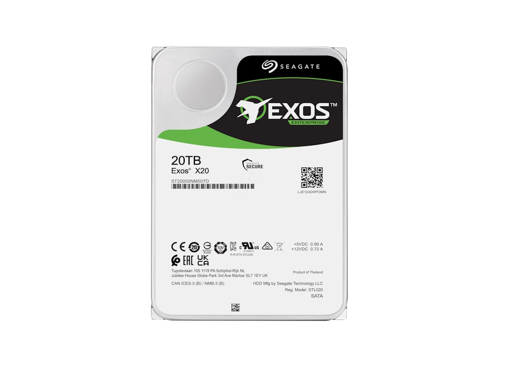 Жесткий диск Seagate 20 ТБ EXOS ST20000NM007D