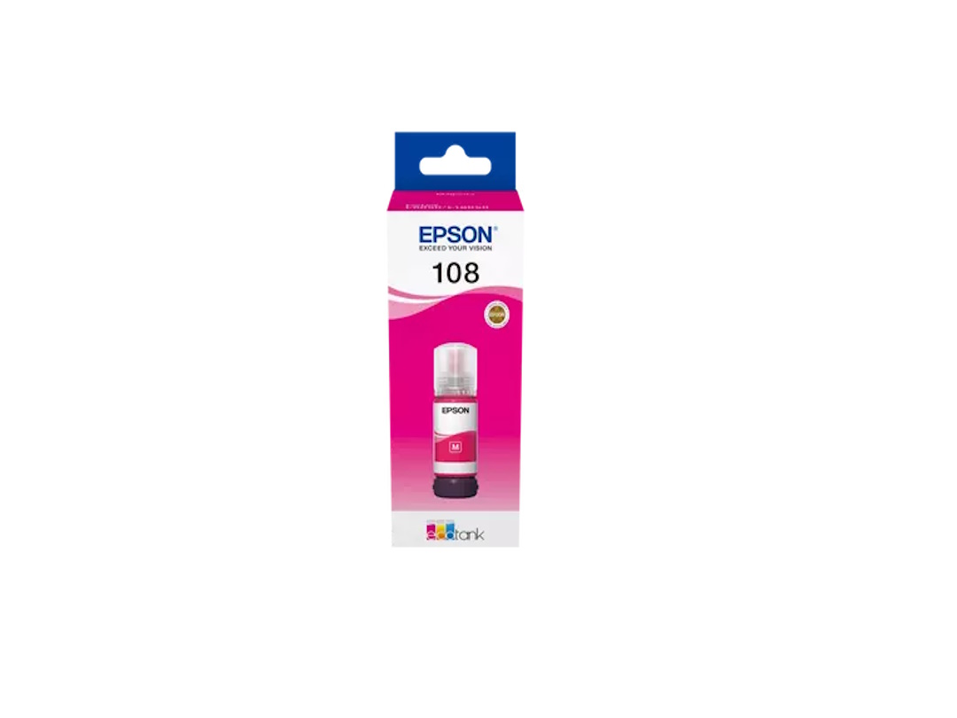 Чернила Epson T108 пурпурные
