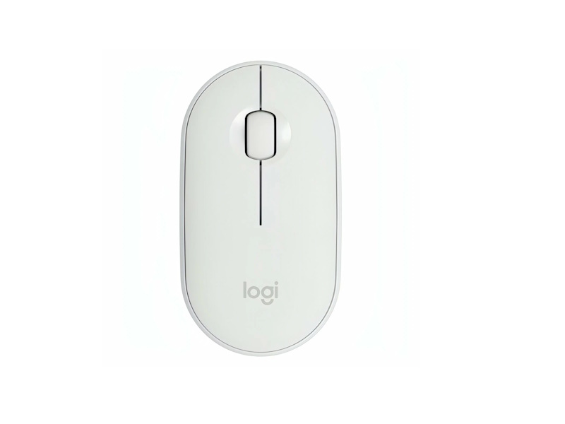 Мышь Logitech M350 Slim WL Pebble White (L910-005541)
