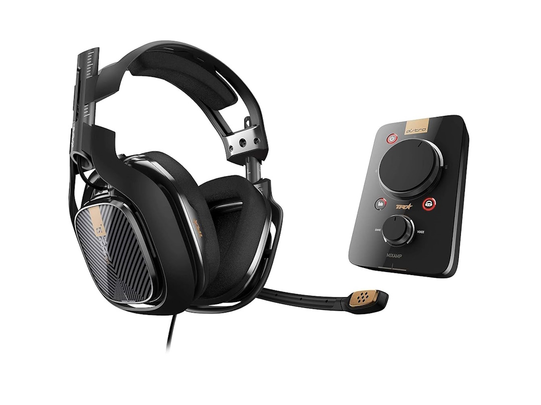 Наушники Logitech Wireless A40+ MIXAMP