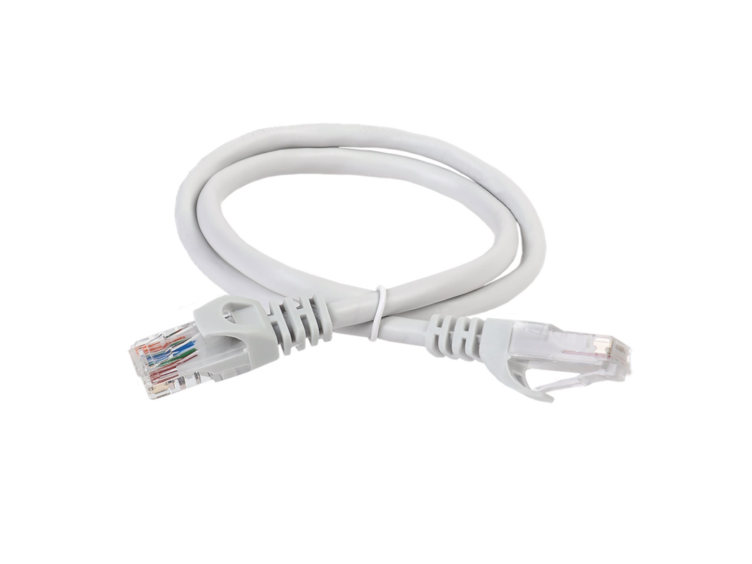 Сетевой кабель с клеммой ITK 2м PC01-C6UL-2M Серый