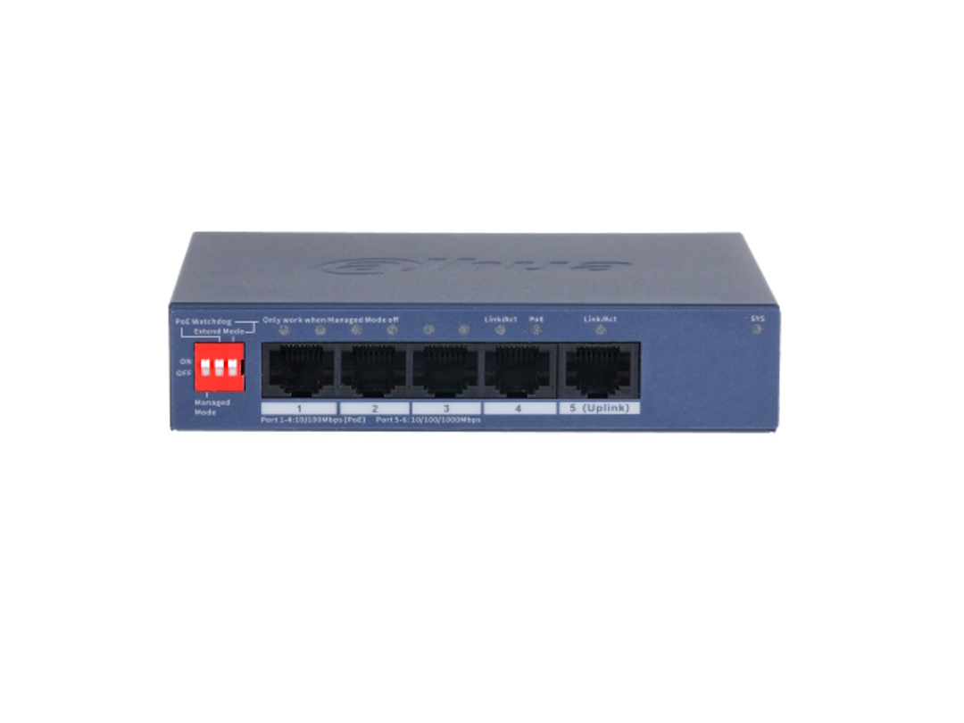 Сетевой коммутатор Dahua DH-CS4005-4ET1GT-36