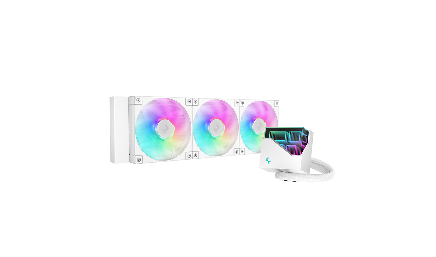 Кулер DeepCool LT360 WH ARGB