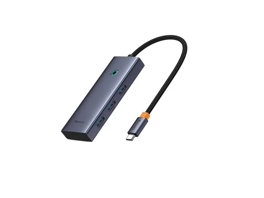 Док-станция Baseus UltraJoy Series 5-портовый концентратор Space Grey B00052801811-00
