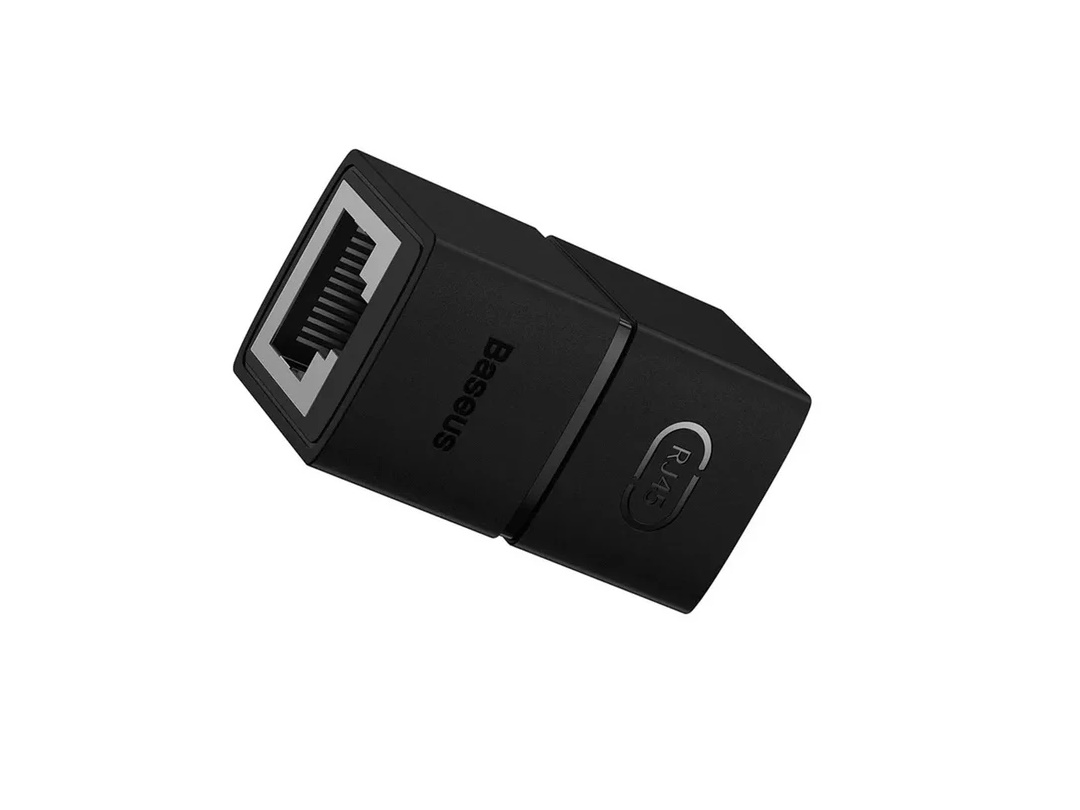 Разъем сетевого кабеля Baseus AirJoy Series Lan to Lan Cluster, черный B00131100111-00
