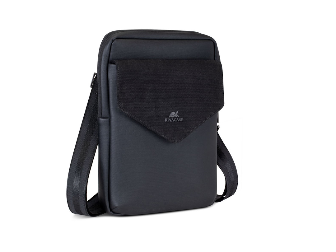 Сумка Rivacase 8511 черная Cardiff Canvas Crossbody 11″