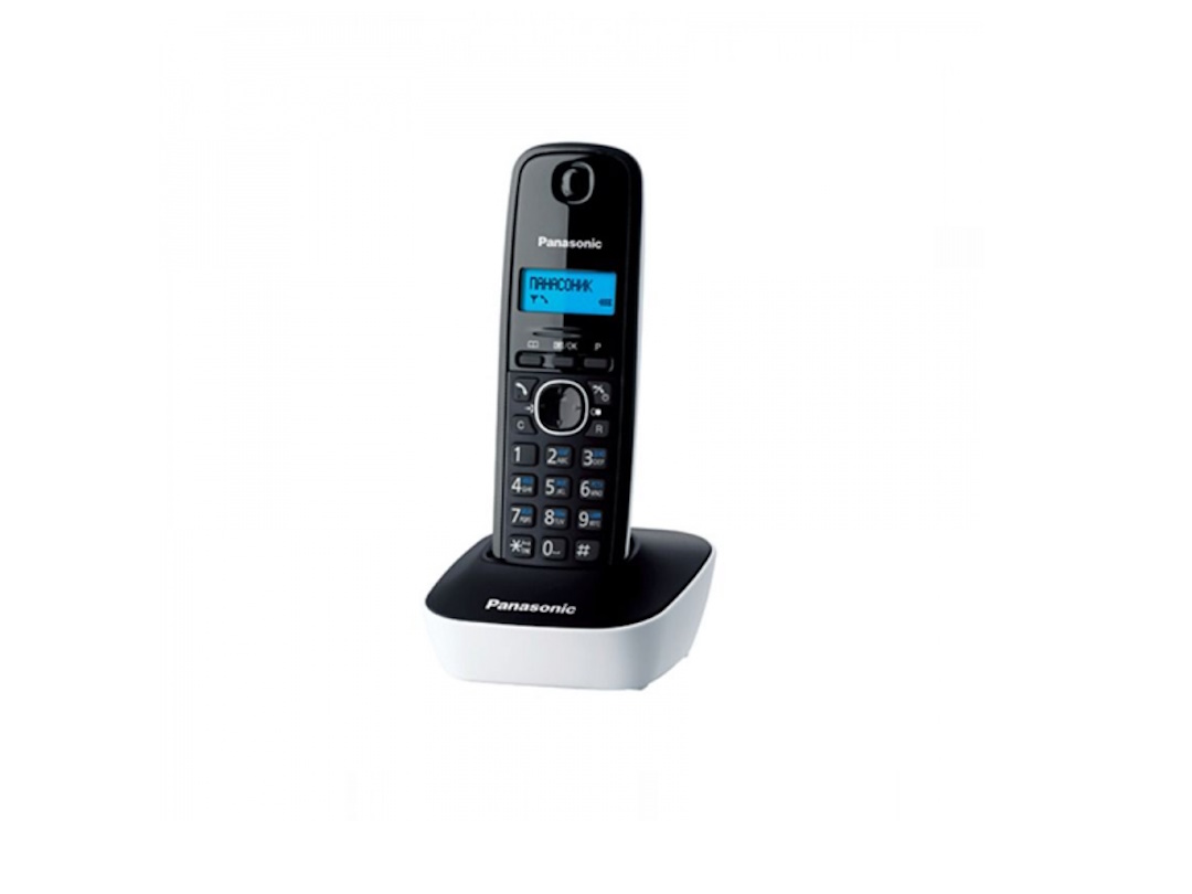 Беспроводной телефон PANASONIC KX-TG1611UAW Белый
