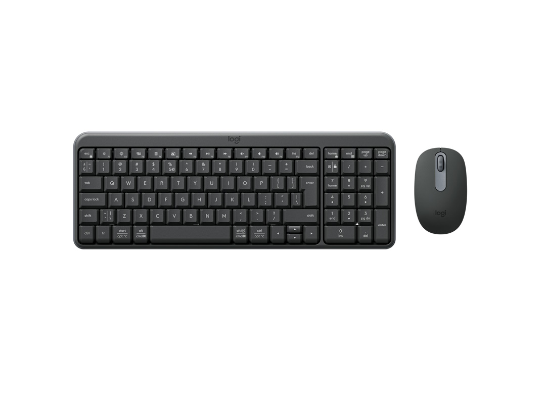 Клавиатура и мышь Logitech MK250 Graphite (L920-013853)