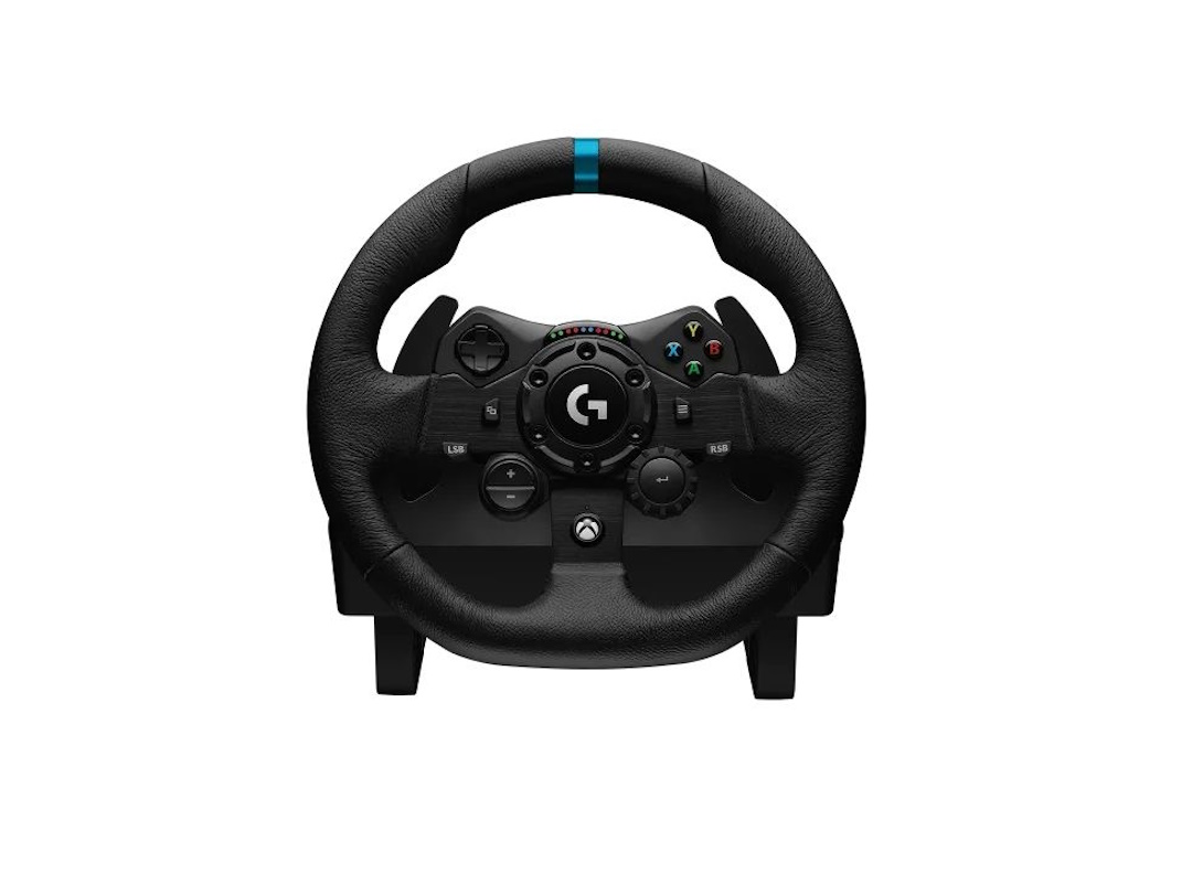 Игровой руль с педалями Logitech G923 Black (L941-000149)