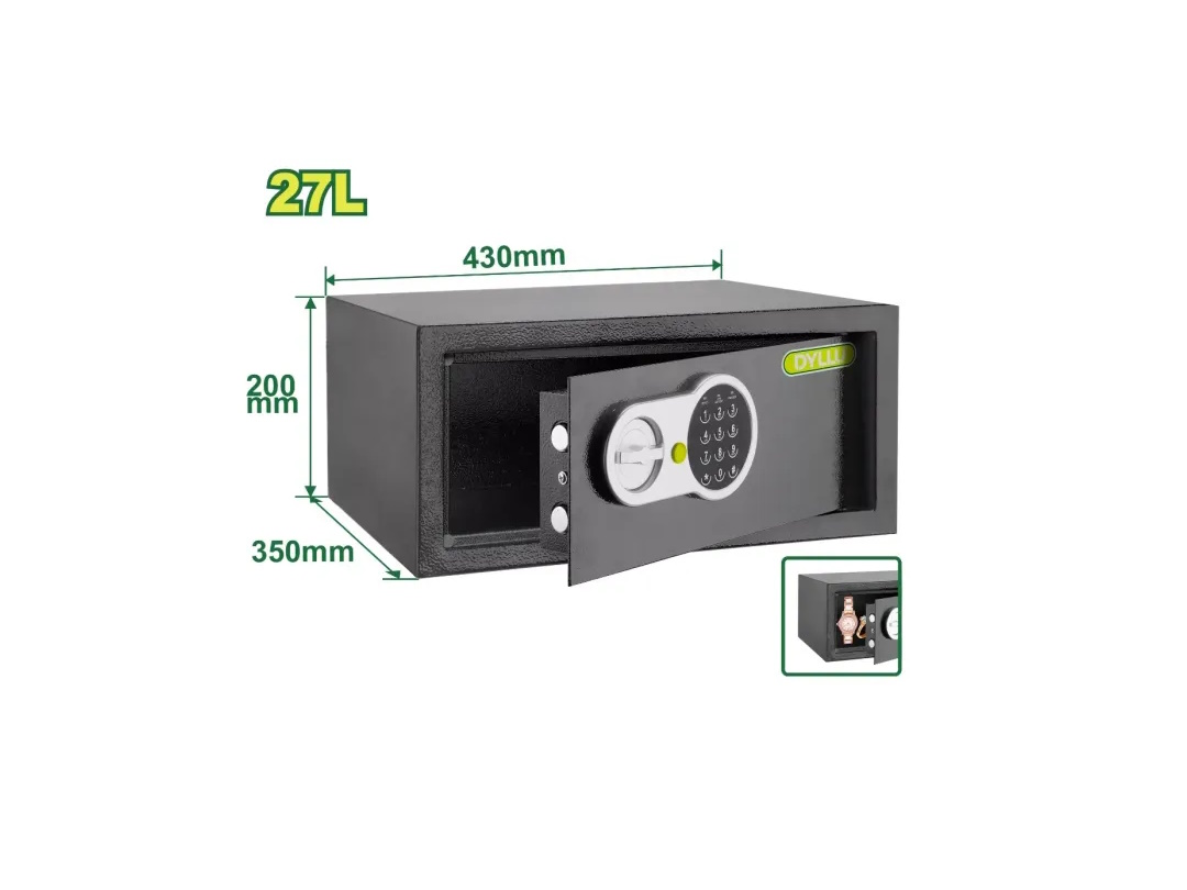 Электронный сейф 27л DYLLU DTEB1535