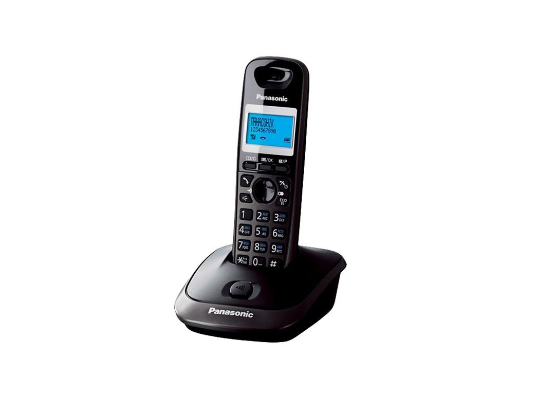 Беспроводной телефон PANASONIC KX-TG2511UAT черный