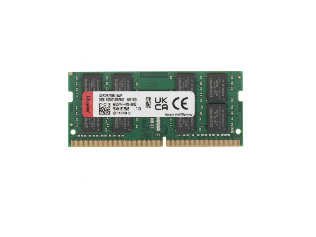 Память SODIMM DDR4 16 ГБ Kingston KVR32S22D8/16WP