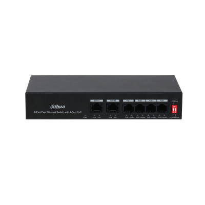 Сетевой коммутатор Dahua DH-S3006-4ET-45