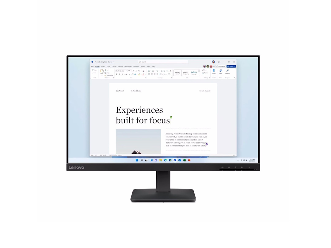 Монитор Lenovo 23,8″ L24-4e 68C2KAC1EU
