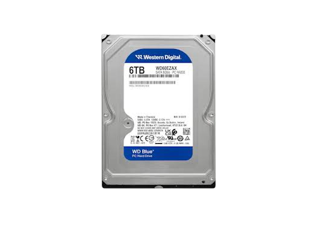Жесткий диск 6ТБ WD Blue WD60EZAZ